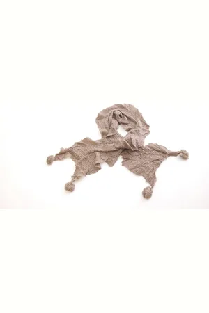 Yeset Mütze & Schal Schal Halstuch Strick Bommel 190x30cm S-2200 - Verkäufer: Shop