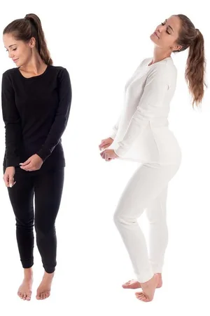 Black Snake Thermounterhemd 4-teiliges Funktionsunterwäsche Set für Frauen – Atmungsaktiv und warm (Set, 2-St) Thermounterwäsche Set 2x Unterhemd + Unterhose - Verkäufer: noorsk