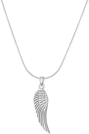 ALEXANDER YORK Kette und Anhänger Set ENGELSFLÜGEL Schlangenkette mit Anhänger, 925 Sterling Silber - Verkäufer: