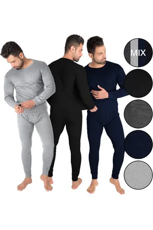 Black Snake Thermounterhemd 3x Thermo Set für Männer - Funktionsunterwäsche für Outdoor-Sport (Set, 3-St) Thermounterwäsche Set 3x Unterhemd + Unterhose - Verkäufer: noorsk