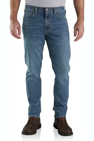 Carhartt Regular-fit-Jeans Herren Jeans Rugged Flex Relaxed Fit Low Rise 5-Pocket Tapered Jean - Verkäufer: Scholz Handelsgesellschaft mbH