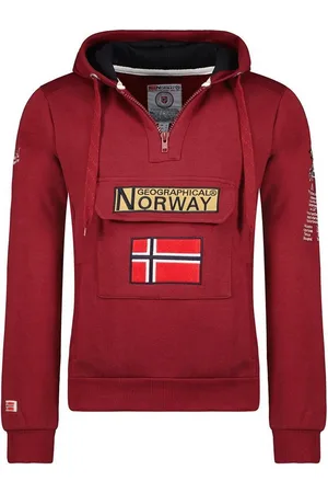 Geographical Norway Kapuzenpullover Gymclass by leyoley mit großer Bauchtasche und warmer Kapuze - Verkäufer: leyoley