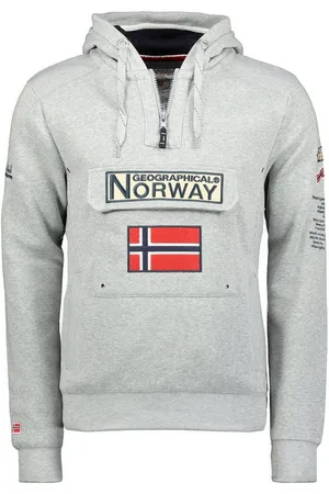 Geographical Norway Kapuzenpullover Gymclass by leyoley mit großer Bauchtasche und warmer Kapuze - Verkäufer: leyoley