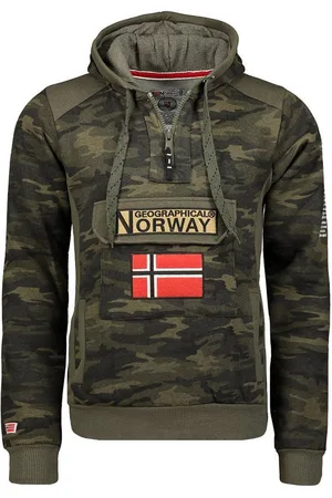 Geographical Norway Kapuzenpullover Gymclass by leyoley mit großer Bauchtasche und warmer Kapuze - Verkäufer: leyoley