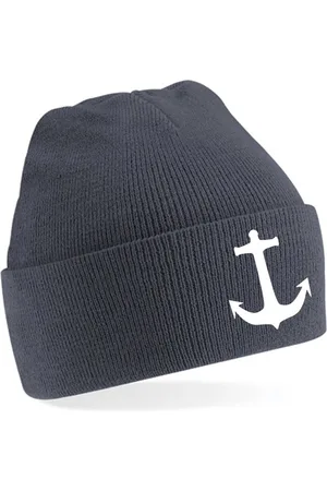 Blondie & Brownie Beanie Unisex Erwachsenen Mütze Anker Maritim Kompass Segeln - Verkäufer: Hubihu
