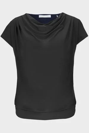 Bianca Kurzarmshirt - kurzarm Shirt - Wiebke - Wasserfallauschnitt - Verkäufer: Schneider Fashion Store