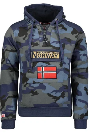 Geographical Norway Kapuzenpullover Gymclass by leyoley mit großer Bauchtasche und warmer Kapuze - Verkäufer: leyoley