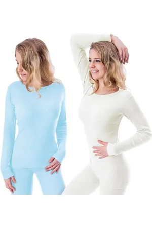 Black Snake Thermounterhemd 2 Thermo Langarmshirts für Frauen – Ideal für Ski & Outdoor im Winter (Spar-Set, 2-St) Damen Unterhemden mit Innenfleece 2er-Pack - Verkäufer: noorsk
