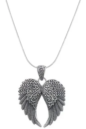 ALEXANDER YORK Kette und Anhänger Set ENGELSFLÜGEL doppelt, 2-tlg., 925 Sterling Silber - Verkäufer: