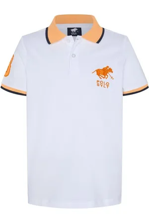 Polo Sylt Poloshirt mit Logo-Stickerei und Kontrast-Akzenten - Verkäufer: Bay City Textilhandels GmbH