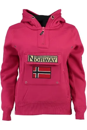 Geographical Norway Kapuzenpullover Gymclass by leyoley mit großer Bauchtasche und warmer Kapuze - Verkäufer: leyoley