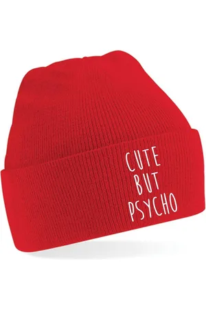 Blondie & Brownie Beanie Unisex Erwachsenen Mütze Cute Psycho Crazy - Verkäufer: Hubihu