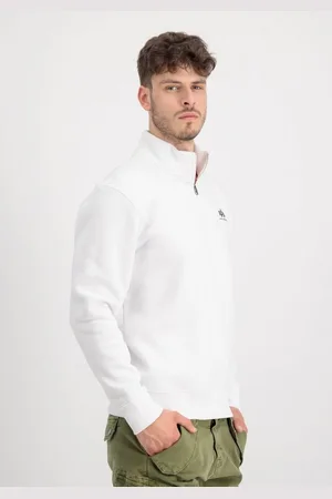 Alpha Industries Sweater Men - Sweatshirts Half Zip Sweater SL