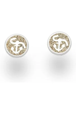 DUR Ohrring-Set Schmuck: Ohrring, Ohrstecker "Hoffnung" mit Strandsand O5038 - Verkäufer: Strandsandschmuck