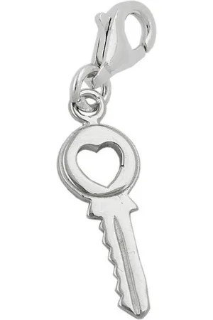 GALLAY Charm Herz 17x7mm Charm Sicherheitsschlüssel mit Herz Silber 925 (1-tlg) - Verkäufer: Cats Collection