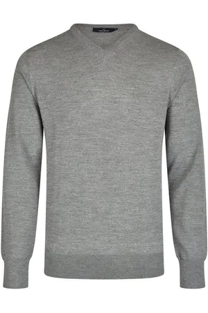 Daniel Hechter V-Ausschnitt-Pullover Unimuster - Verkäufer: GUTEMARKEN