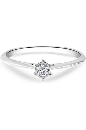 adam & eve Verlobungsring Verlobungsring Diamant (0.06 ct) 585 Weißgold - Verkäufer: Schmuck u. Trauringe