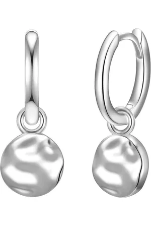 Glanzstücke Paar Creolen Kreis silber, aus Sterling Silber - Verkäufer: Juvalia