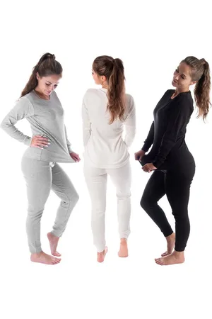 Black Snake Thermounterhemd 3x Thermo Set für Frauen - Funktionsunterwäsche für Outdoor-Sport (Set, 3-St) Thermounterwäsche 3x Unterhemd + 3x Unterhose - Verkäufer: noorsk