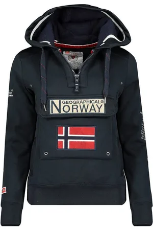 Geographical Norway Kapuzenpullover Gymclass by leyoley mit großer Bauchtasche und warmer Kapuze - Verkäufer: leyoley