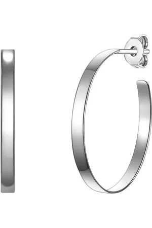 Glanzstücke Paar Creolen silber, Creolen Sterling Silber - Verkäufer: Juvalia