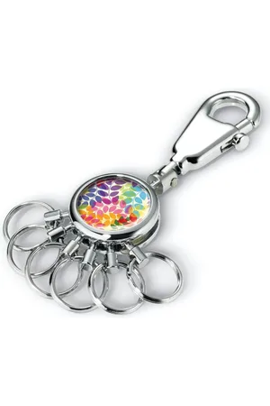 Troika Schlüsselanhänger Schlüsselanhänger mit Karabinerhaken COLOURFUL LEAVES - Verkäufer: Onlineshop GmbH