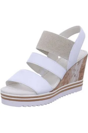 Gabor WeiÃŸ regular fit Keilsandalette (1-tlg) - Verkäufer: The Platform Group