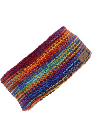 GURU-SHOP Stirnband Woll-Strick-Stirnband aus Nepal mit.. - Verkäufer:
