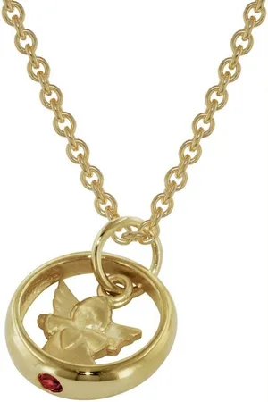 trendor Kette mit Anhänger Gold Taufring-Anhänger mit goldplattierter - Verkäufer: uhrcenter