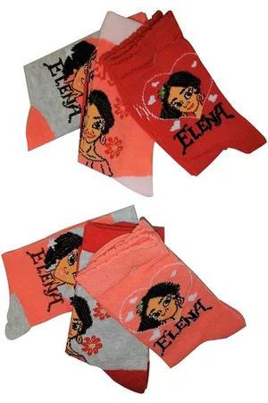 Disney Socken Elena von Avalor 6er Pack Kinder Socken Gr. 31/34 (6-Paar, 6 Paar) - Verkäufer: Krocoworld