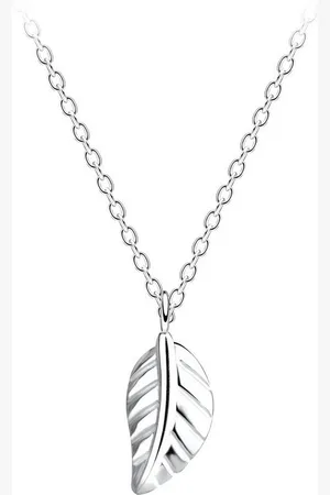 ALEXANDER YORK Kette und Anhänger Set BLATT, 2-tlg., 925 Sterling Silber - Verkäufer: