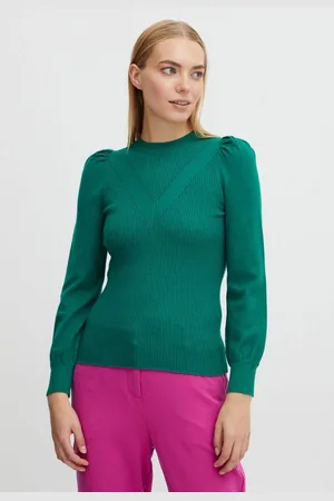 B YOUNG Strickpullover BYMILO LS JUMPER - 20811888 Feinstrickpullover mit Puffärmeln - Verkäufer: meinemarkenmode