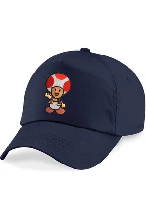 Blondie & Brownie Baseball Cap Kinder Toad Stick Patch Mario Toad Super Retro Konsole One Size - Verkäufer: Hubihu