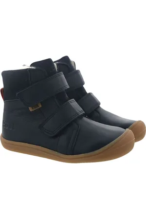 Koel Stiefel Barfußschuhe Brandon Tex Wasserdicht Leder Wolle Blau Schnürstiefelette - Verkäufer: Alex und Elis Kinderschuhe