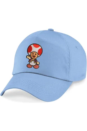 Blondie & Brownie Baseball Cap Kinder Toad Stick Patch Mario Toad Super Retro Konsole One Size - Verkäufer: Hubihu