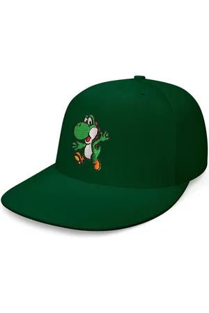 Blondie & Brownie Snapback Cap Unisex Erwachsene Yoshi Stick Patch Mario Luigi Super Retro Konsole One Size - Verkäufer: Hubihu