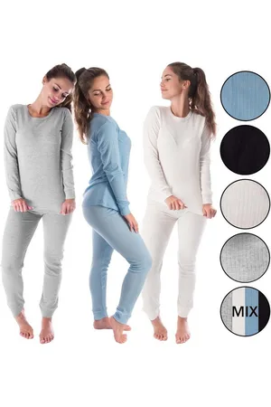 Black Snake Thermounterhemd 3x Thermo Set für Frauen - Funktionsunterwäsche für Outdoor-Sport (Set, 3-St) Thermounterwäsche 3x Unterhemd + 3x Unterhose - Verkäufer: noorsk