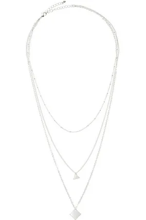 Lascana Kette mit Anhänger, mehrreihiges Kettenset, Halskette, Halsschmuck