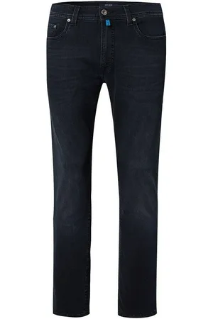 Pierre Cardin 5-Pocket-Jeans LYON TAPERED blue/black used buffies 34510 8029.6804 - - Verkäufer: Jeans-Manufaktur