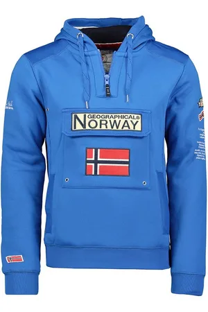 Geographical Norway Kapuzenpullover Gymclass by leyoley mit großer Bauchtasche und warmer Kapuze - Verkäufer: leyoley