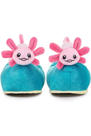 corimori Witizige, super warme Pantoffeln, Puschen Plüsch Hausschuhe (Packung) EU Einheitsgröße 34-44, Axolotl Beeps für Kinder und Erwachsene - Verkäufer: GmbH