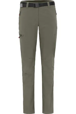 Bergson Outdoorhose TERRA (slim) Damen Winter-Wanderhose, warm gefüttert, elastisch, Langgrößen, grau/ - Verkäufer:
