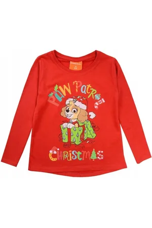 Paw Patrol Langarmshirt Langarmshirt zu Weihnachten Weihnachtsshirt - Verkäufer: Bienes Shop