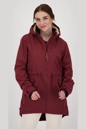 CNSRD Funktionsparka CHARLOTTA COAT GRAPE CS WOMEN mit hochschließendem Kragen und Kapuze - Verkäufer: Campingstore24
