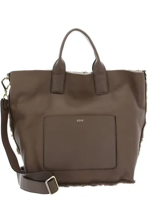 Abro+ Shopper Leather Shearling Casharel - Verkäufer: modeherz