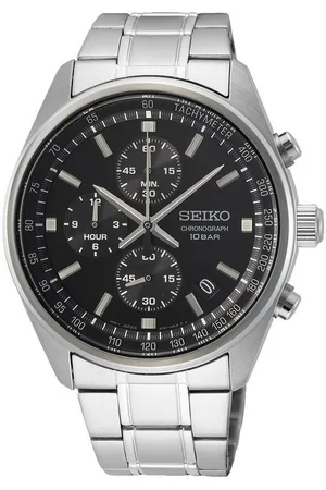 Seiko Chronograph SSB379P1, Armbanduhr, Quarzuhr, Herrenuhr, Datum, Stoppfunktion