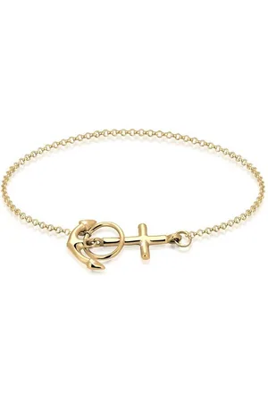 Elli Armband Anker Kreuz 925 Silber, Anker - Verkäufer: JULIE & GRACE GmbH