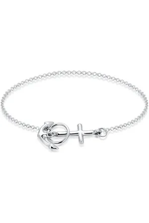 Elli Armband Anker Kreuz 925 Silber, Anker - Verkäufer: JULIE & GRACE GmbH