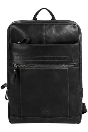 Sansibar Laptoprucksack, echt Leder