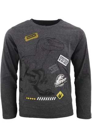 Jurassic World Langarmshirt Raptor Jungen Kinder langarm Shirt Gr. 104 bis 134 - Verkäufer: WS-Trend